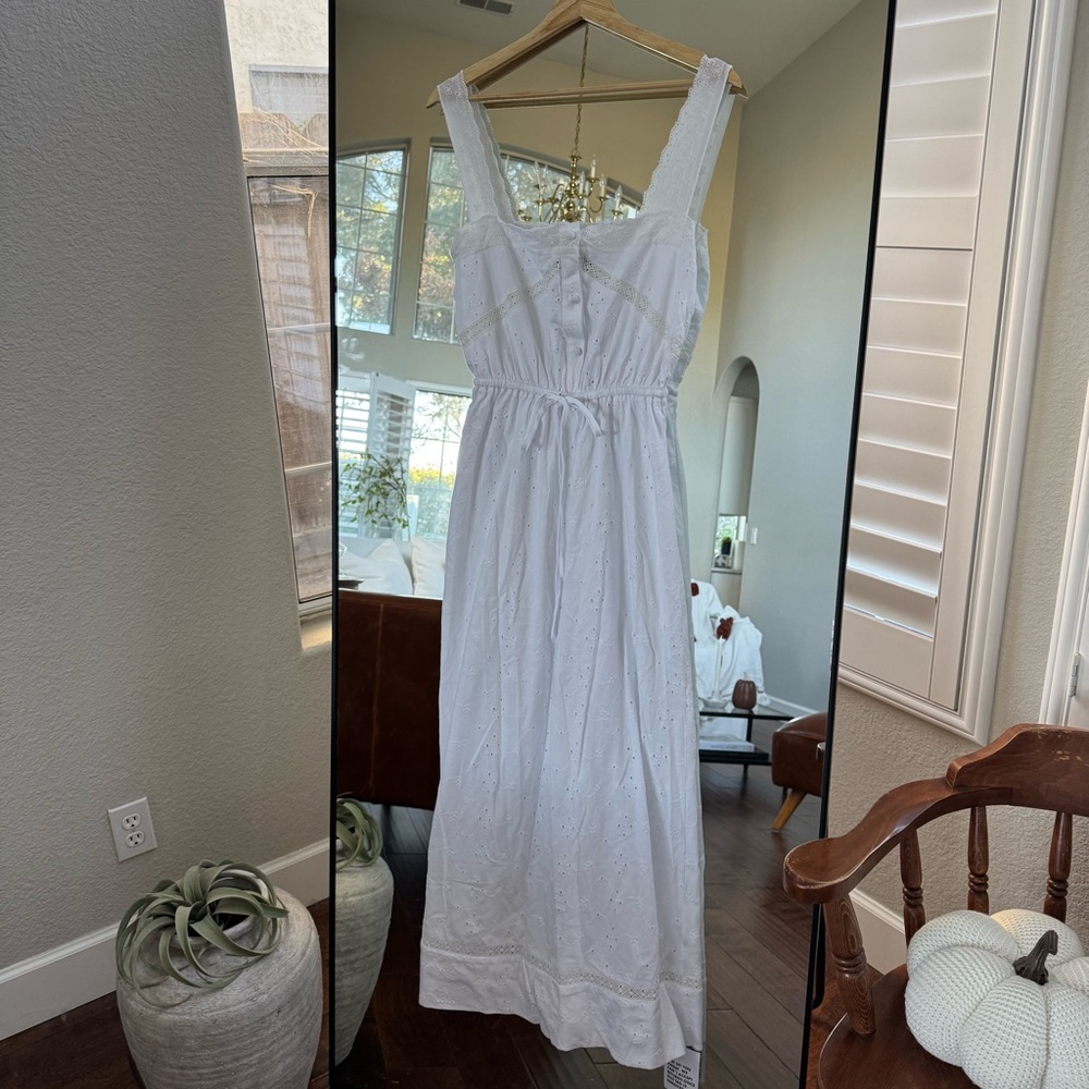 ASOS White Maxi Dress